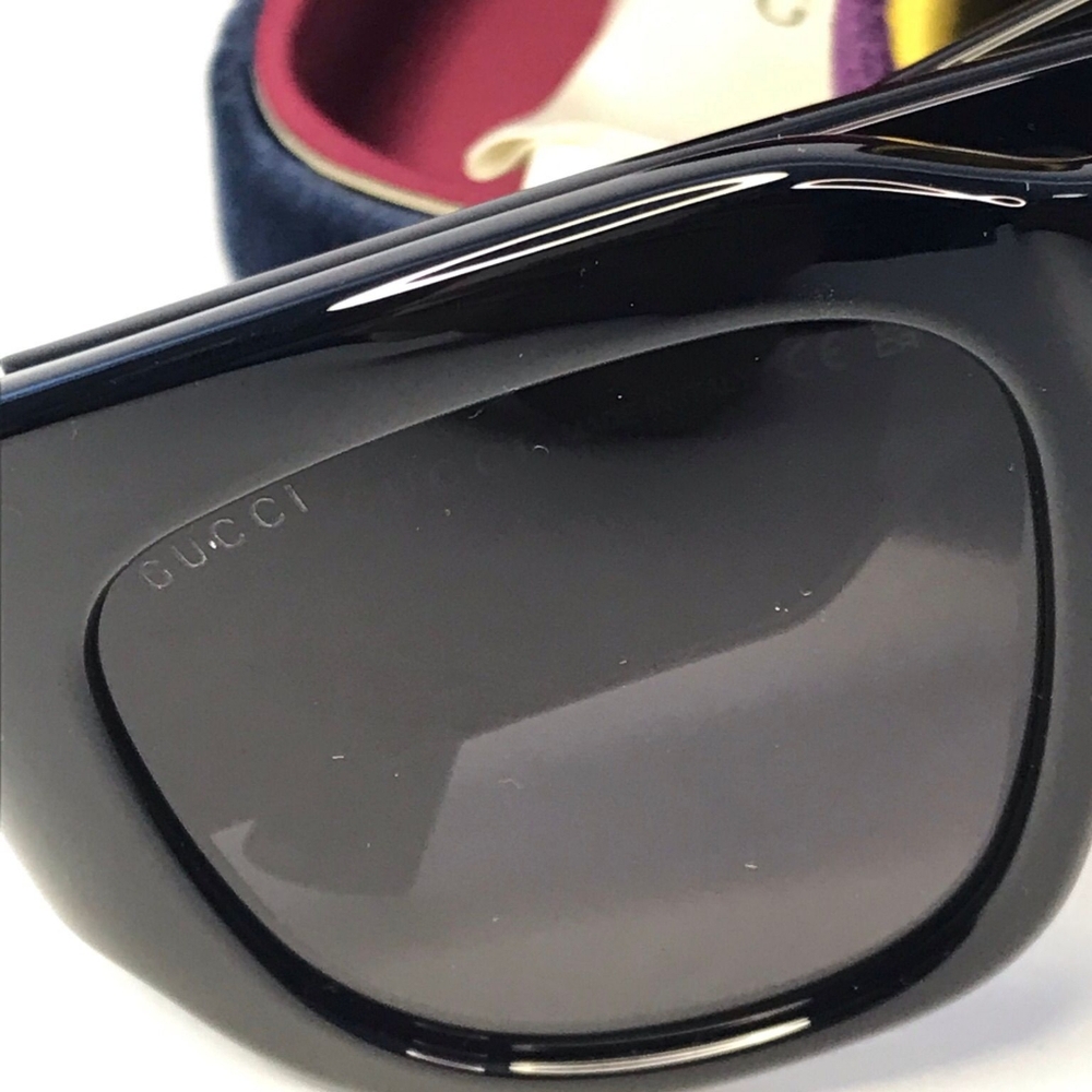 New 💯 Original Gucci Grey Square Ladies Sunglasses GG1545S 001 53. - Picture 5 of 11
